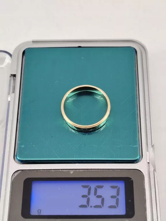 ZŁOTO ZŁOM INWESTYCJA OBRĄCZKA 3,53G 585