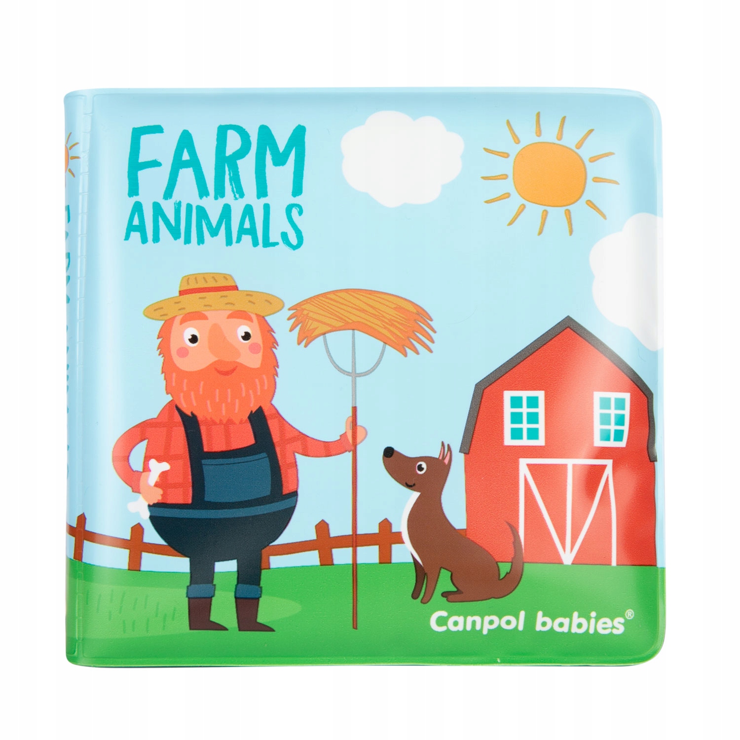 

Canpol Piszcząca Miękka Książeczka Do Kąpieli Farm