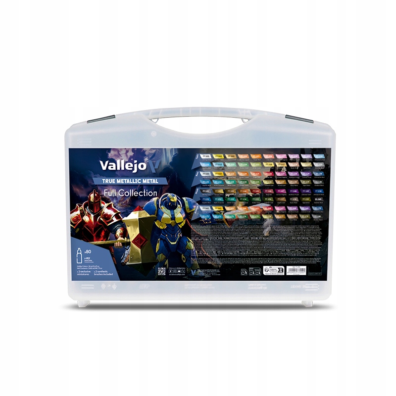 Sada barev 77250 Tmm Color Case (80 barev), Vallejo, 80x18ml