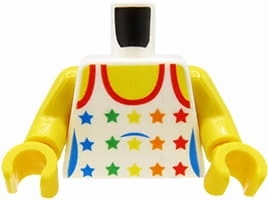 

Lego tors figurki koszulka na ramiączkach gwiazdki