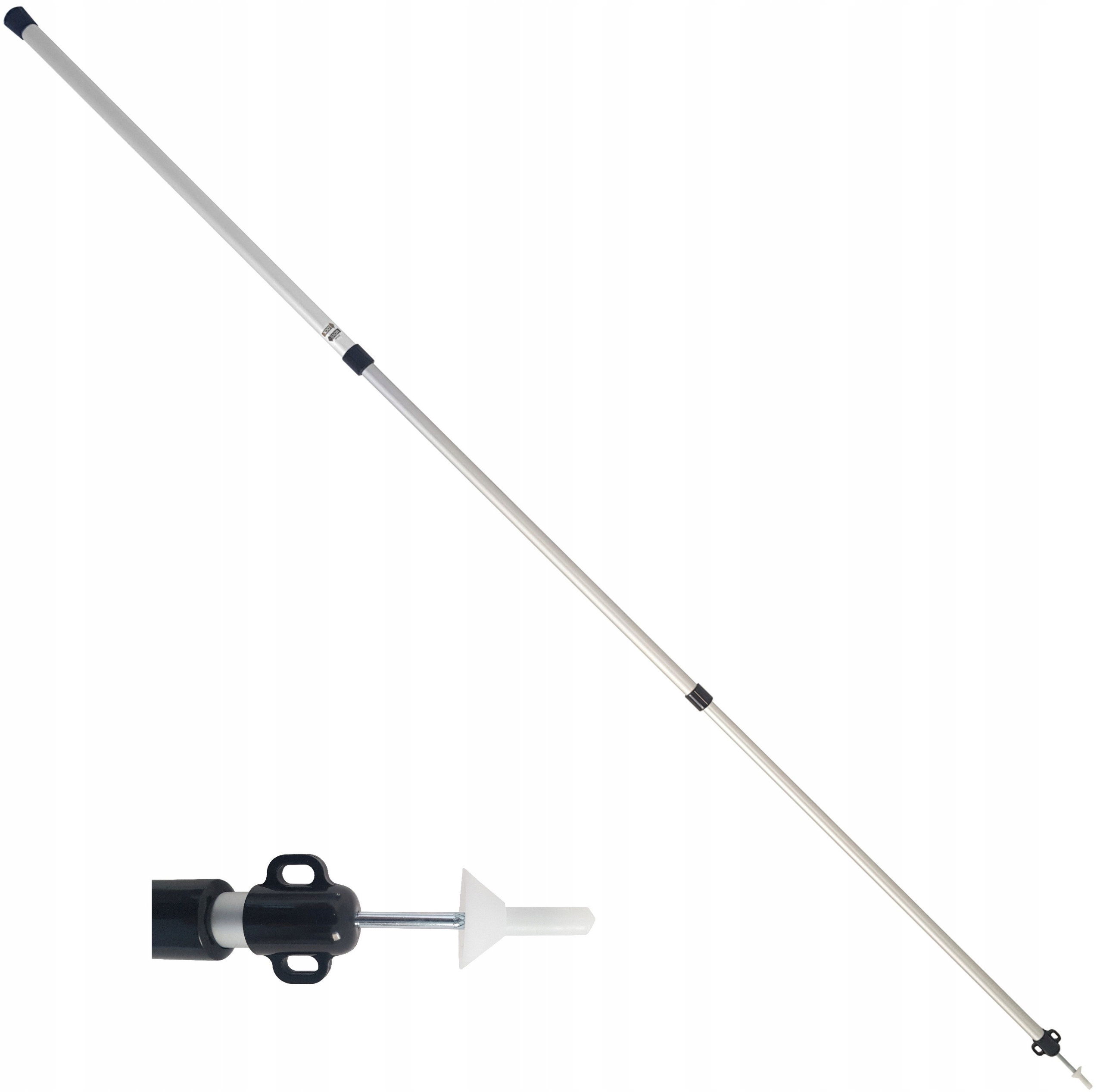 Bushmen Maszt do Tarpów teleskopowy 3-segmentowy wspornik