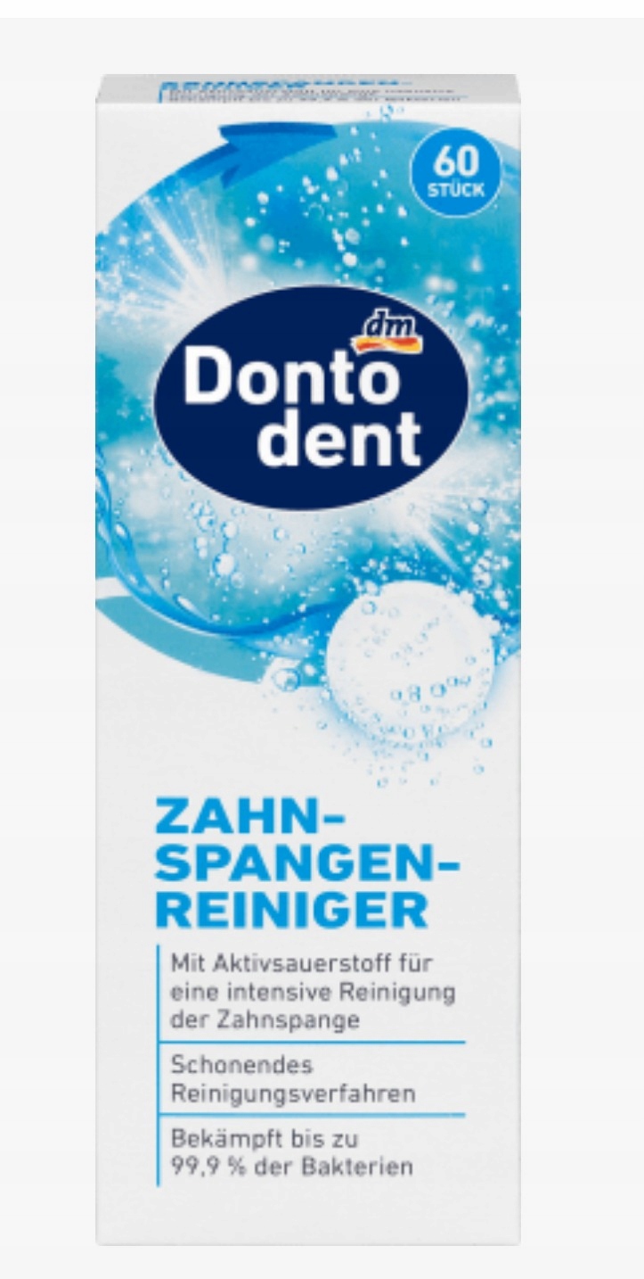 

Dontodent Tabletki do czyszczenia aparatów 60szt