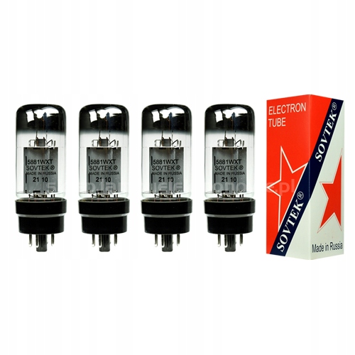 Elektrónová lampa 5881WXT Sovtek 4 ks vybraný štvorec