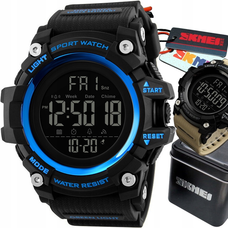 

Sportowy Zegarek Męski Skmei S-shock Led Oryginał