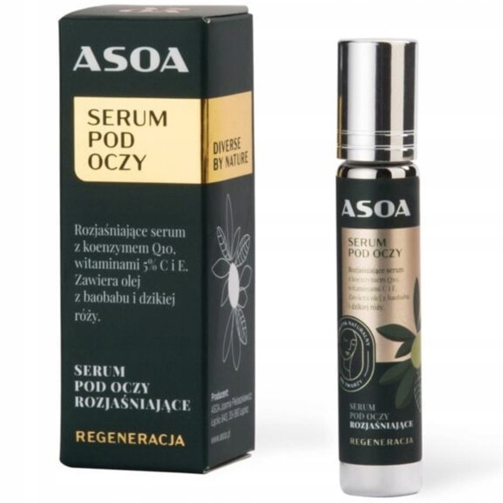 Asoa Oční sérum s koenzymem Q10 10 ml