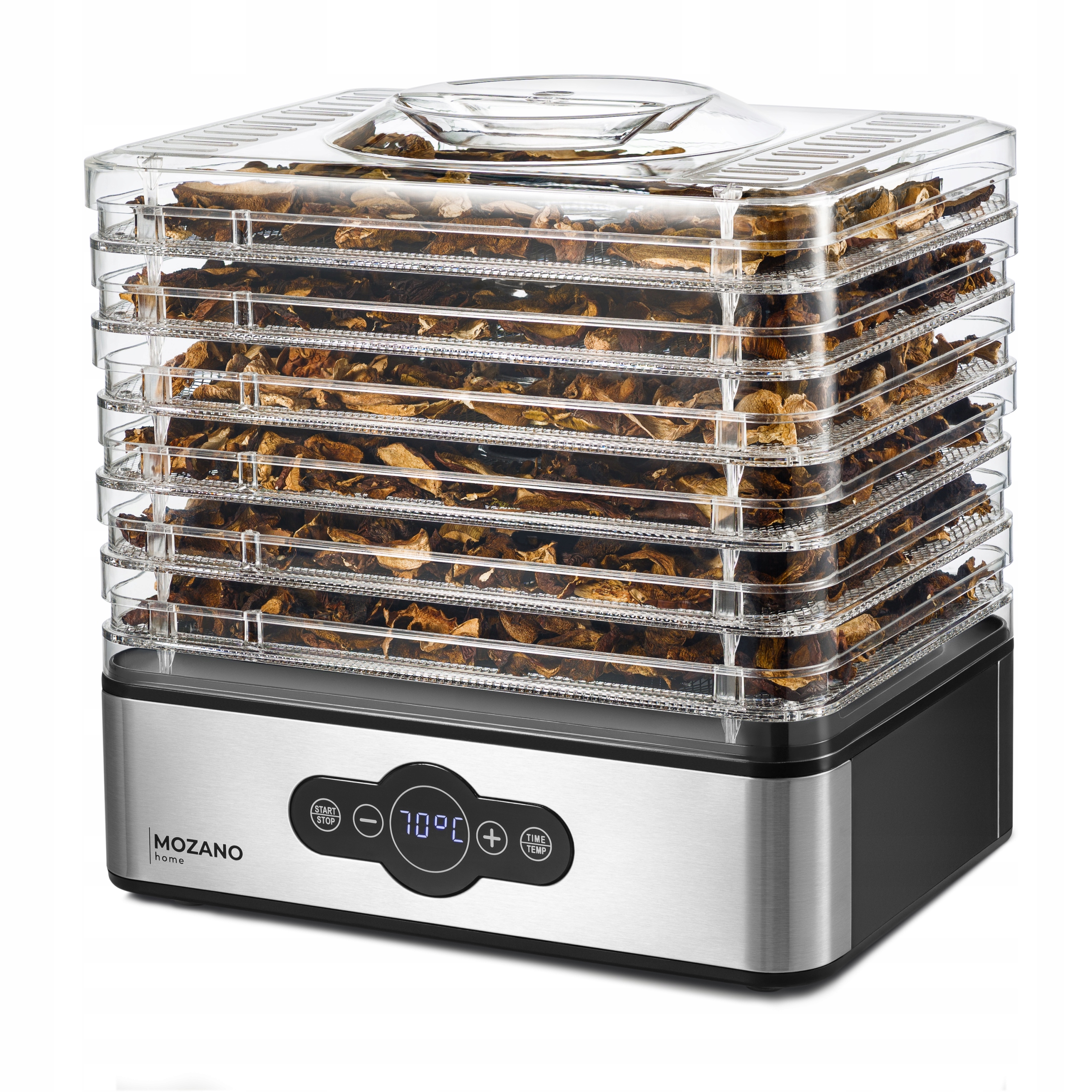 

Suszarka grzybów owoców Automatyczna Stalowe sita