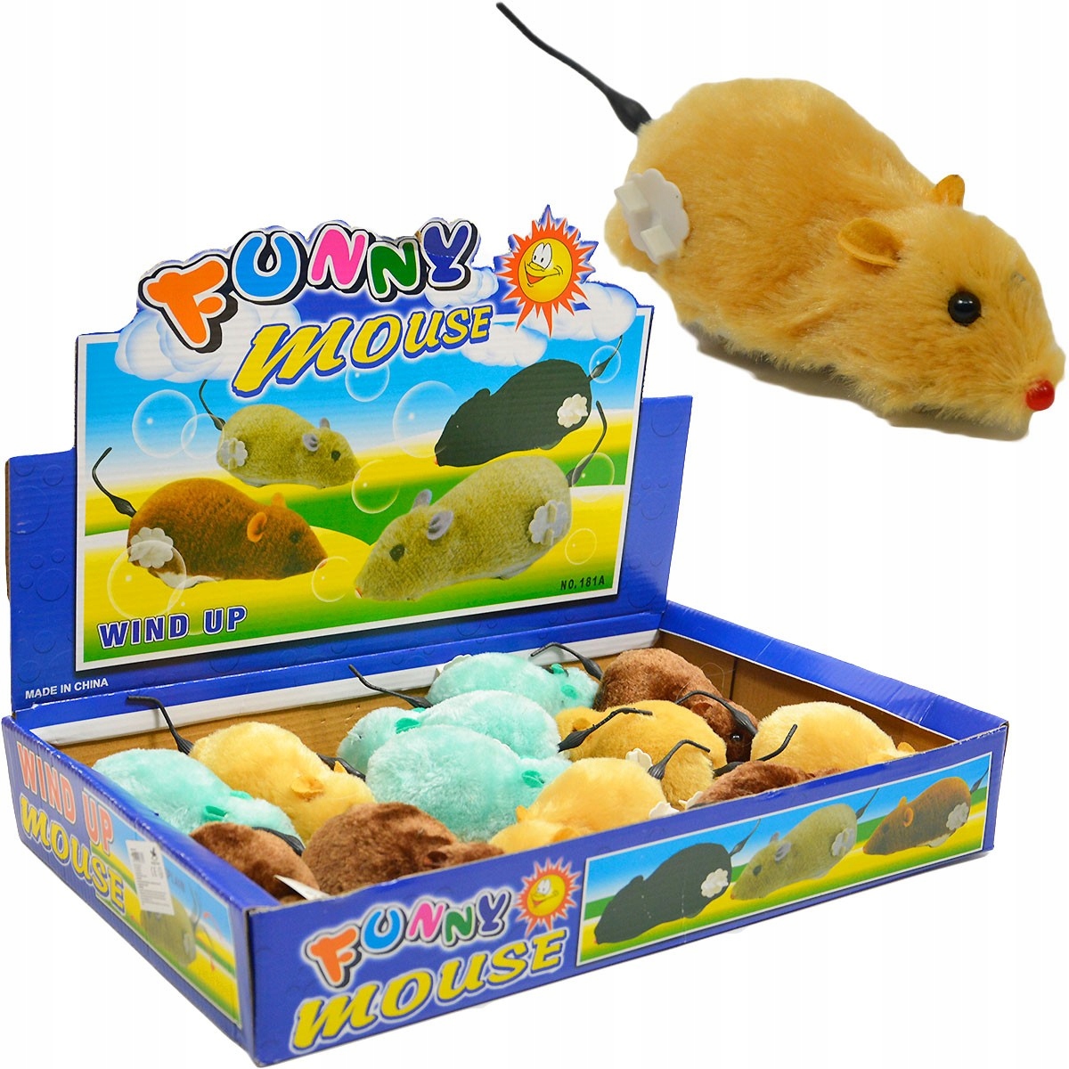 

963626 Nakręcana Mysz Myszka Różne