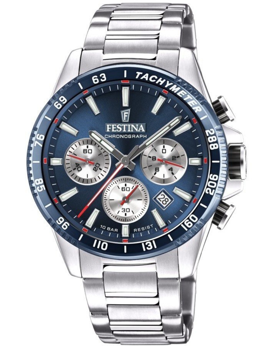Nové, Originální Hodinky Festina Timeless Chronograph 20560/2