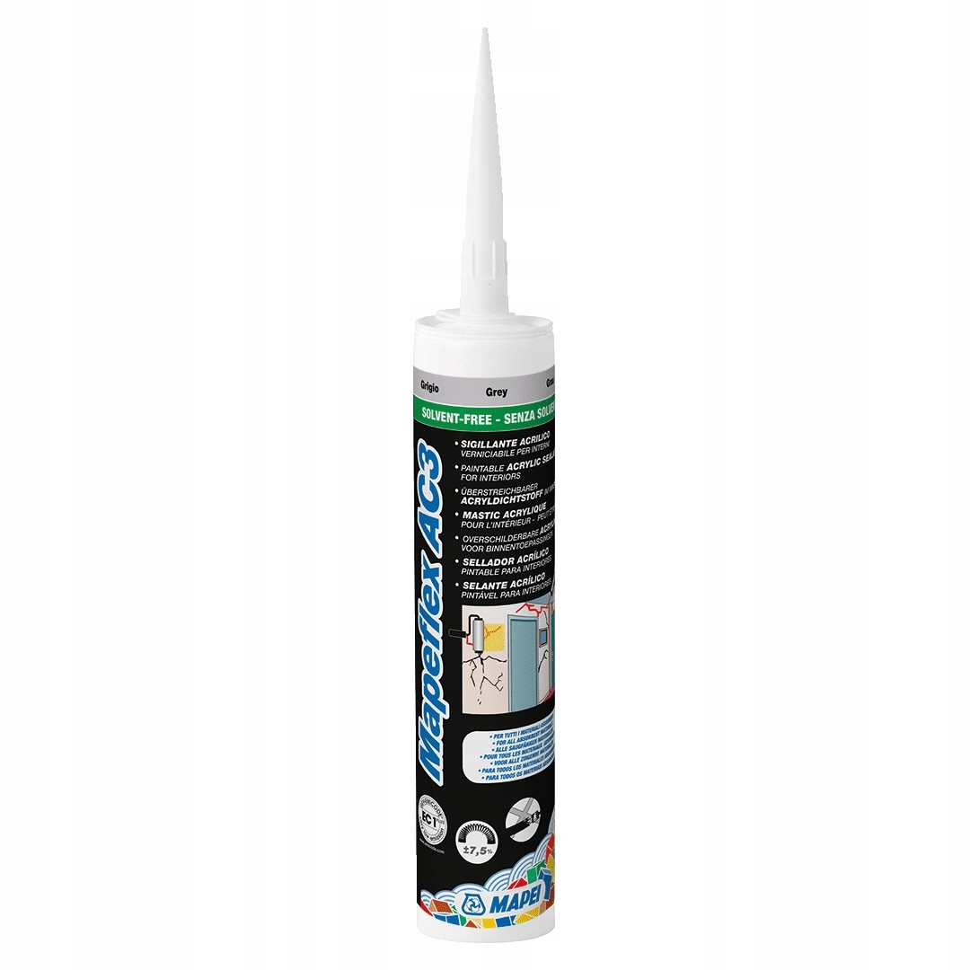 

Mapei Mapeflex AC3 Uszczelniacz Akryl Biały 310ML