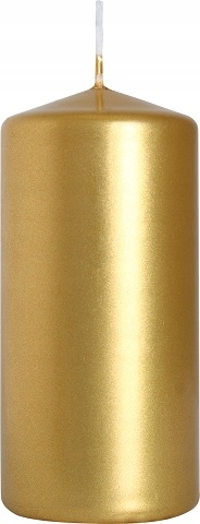 

Bispol Świeca Walec SW50/100-213 Złoty Metalic