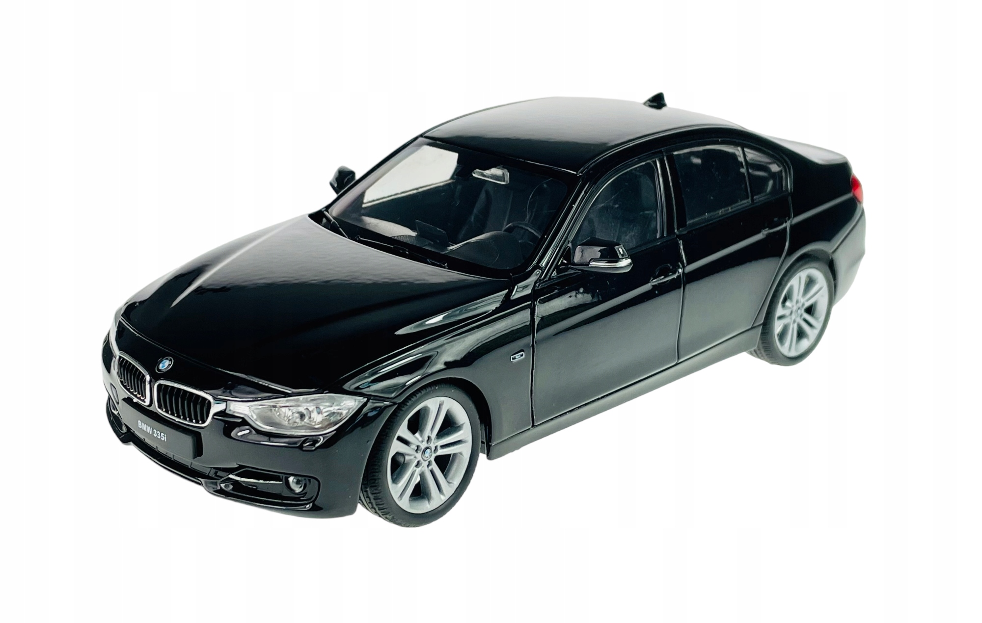 Welly Bmw 335i F30 Série 3 Černá 1:24 Nový Kovový Model 24039