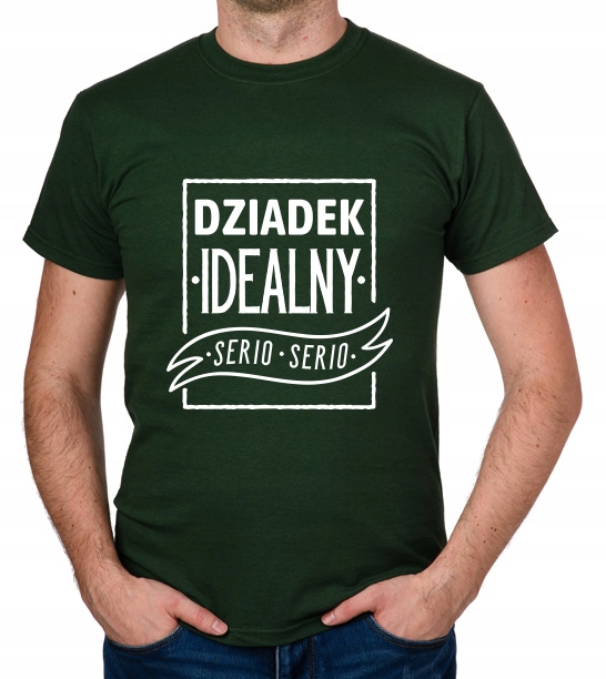 

koszulka Na Dzień Dziadka Idealny Dziadek prezent