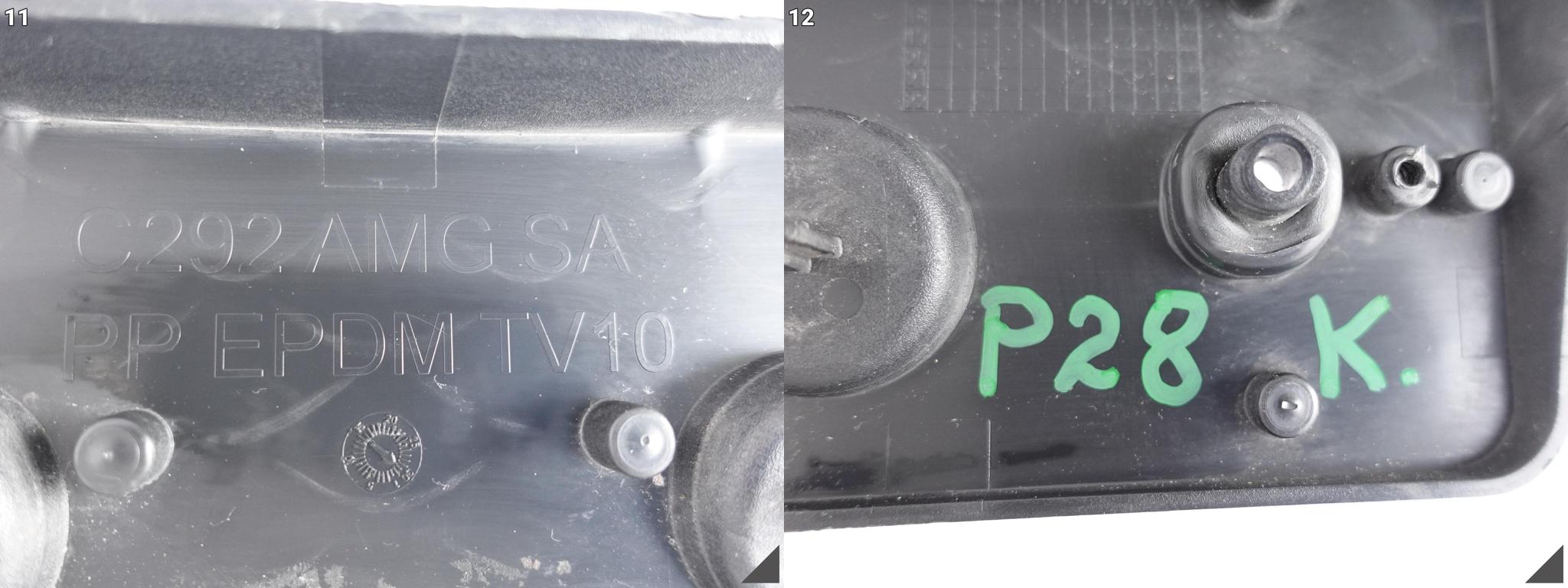 MERCEDES GLE W166 C292 AMG console bracket signs