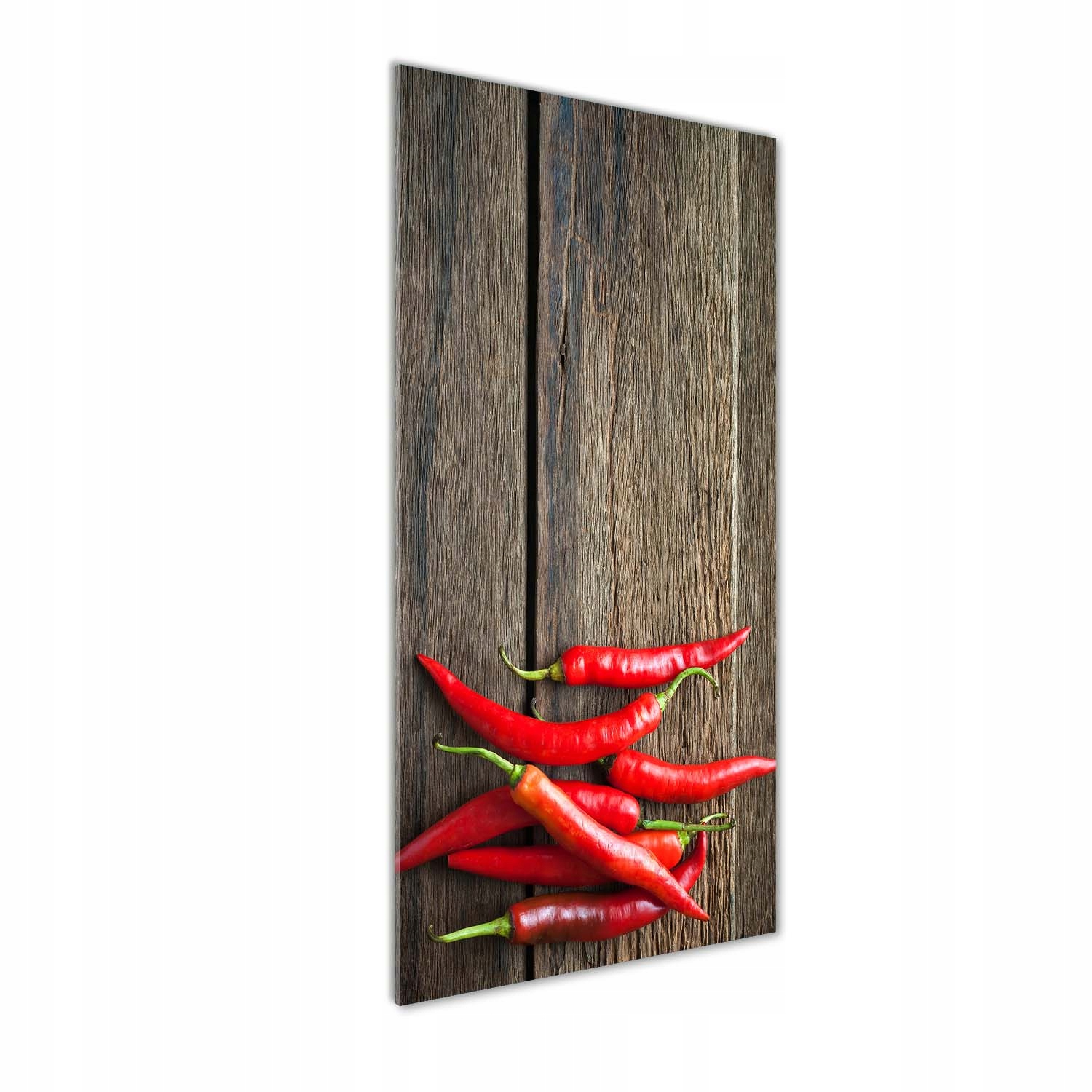 

Foto obraz szklany pionowy Papryczki chilli 50x125