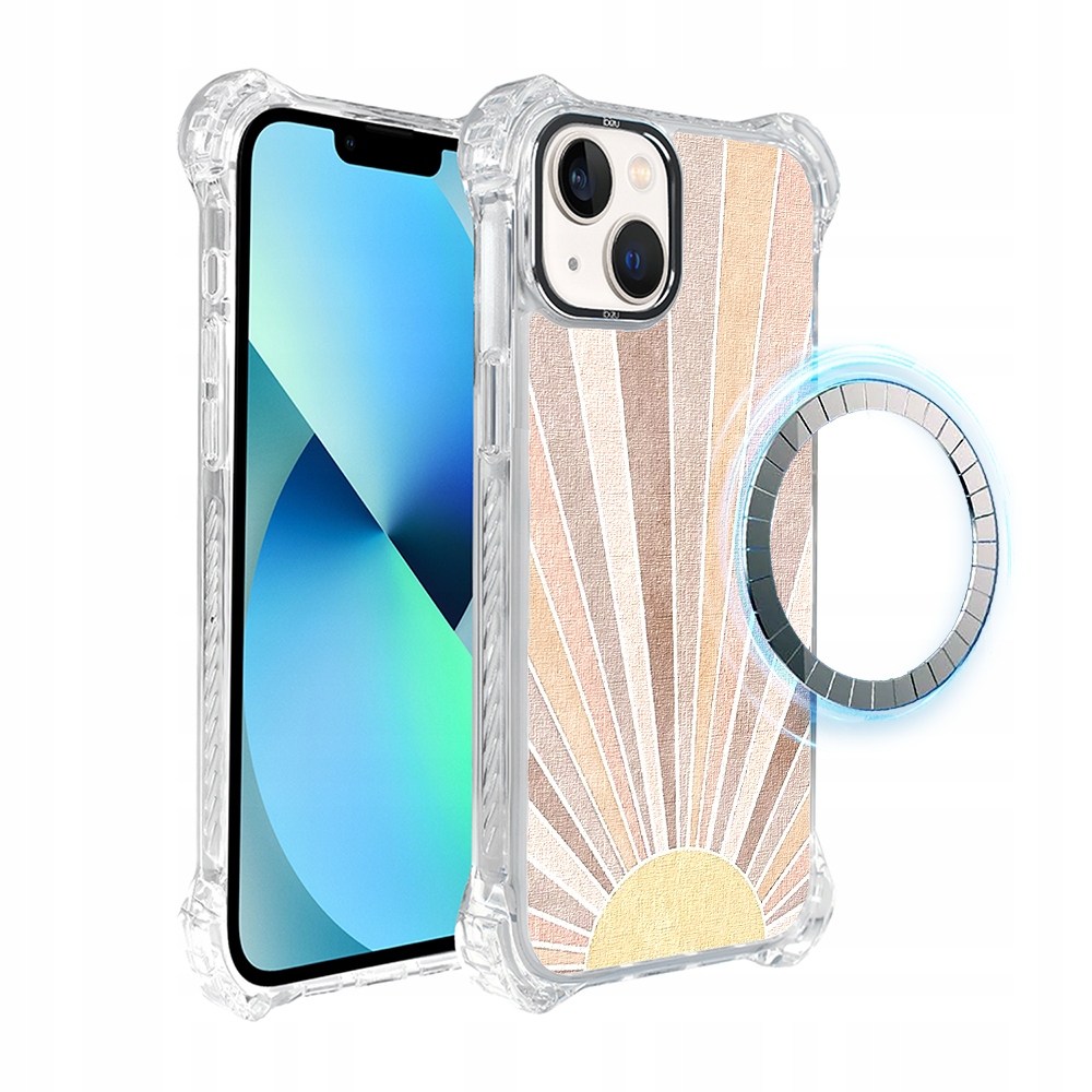 Pouzdro pro iPhone 13 Ibizu DropGuard Ultra s MagSafe, východ slunce