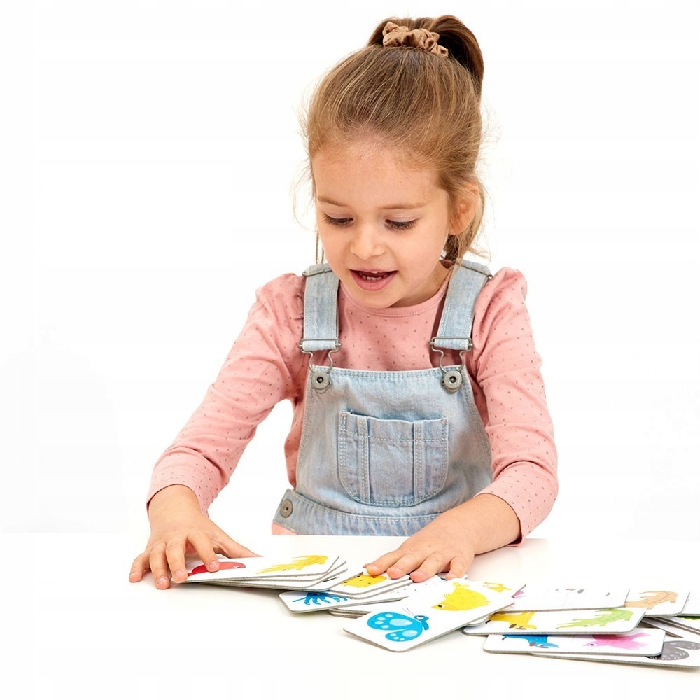 CZUCZU DOMINO KOLORY gra dla dzieci +2 Typ Podstawa