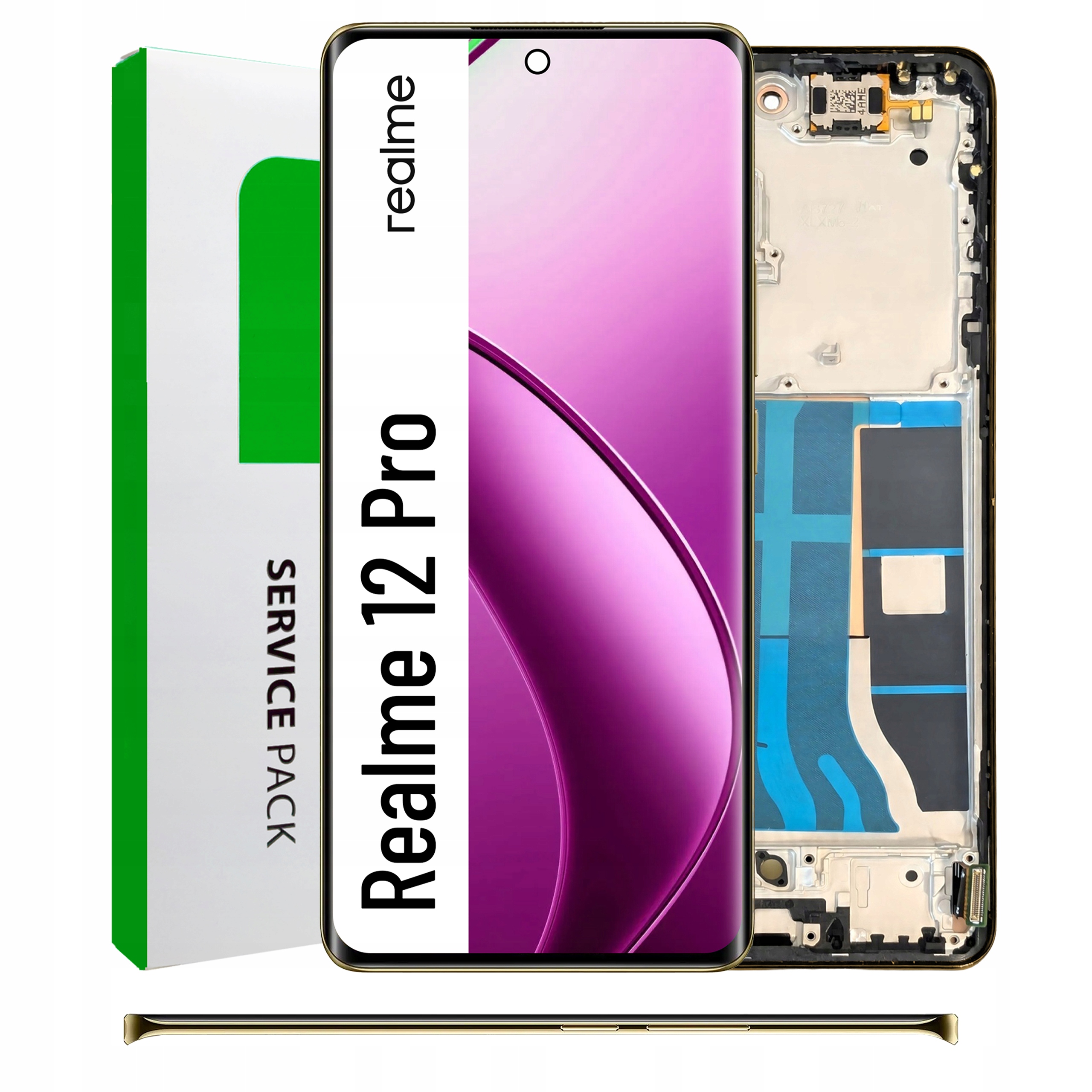 Displej pro Realme 12 Pro LCD displej Rámeček Originální Zila RMX3842