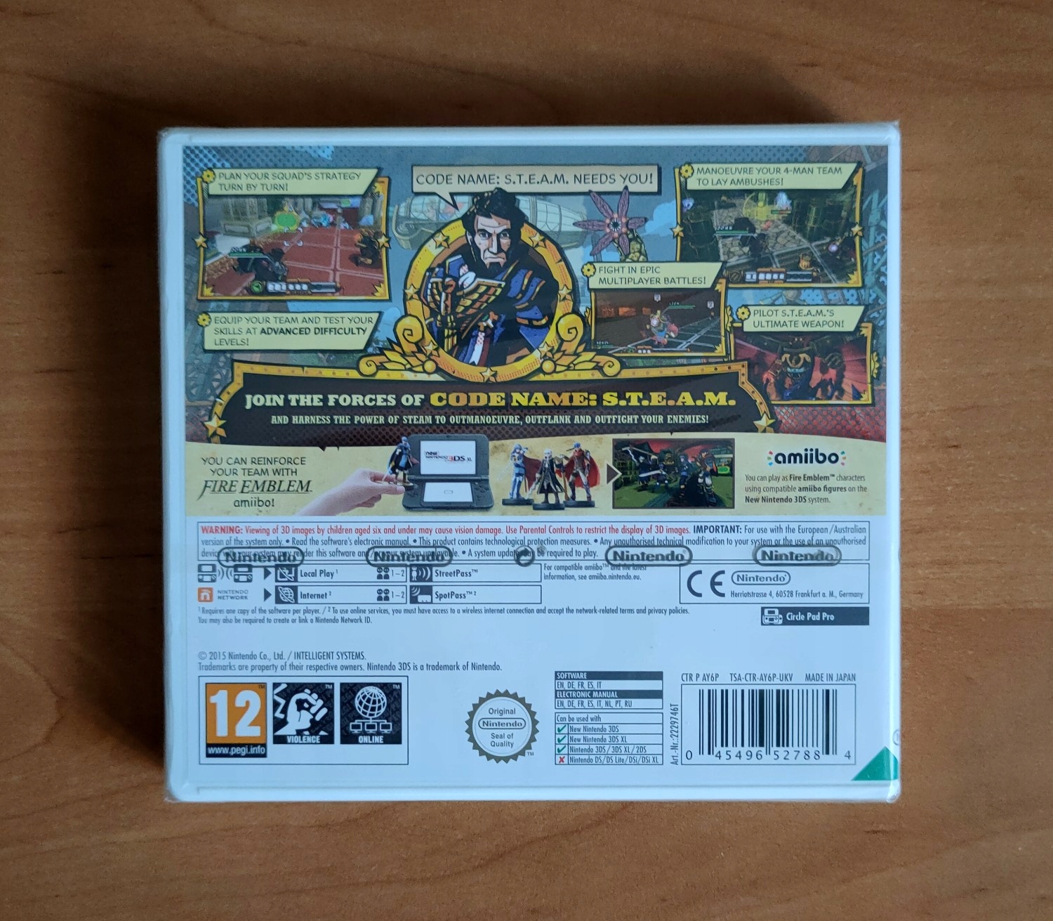 Code Name: S.T.E.A.M. - 3xA - NOWA, FOLIA Tematyka gry akcji