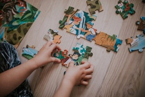 Puzzle w walizce Przygoda w kraju Inków 100, Janod Liczba elementów 100
