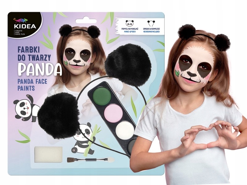 

Panda Farbki Farby Do Malowania Twarzy opaska