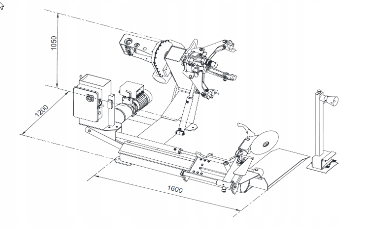 MONTAŻOWNICA CIĘŻAROWA UT 26 Marka Uni-Trol