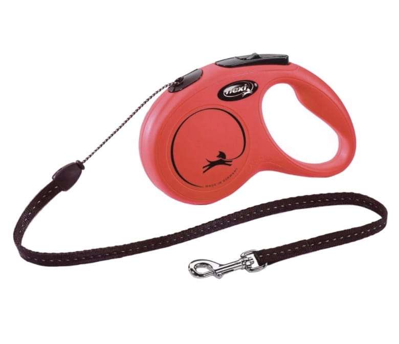 

Flexi smycz Classic linka S 5m czerwona