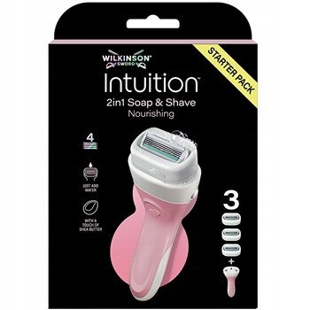Wilkinson Sword Soap and Shave Nourishing 2v1 Razor 3 hlavy