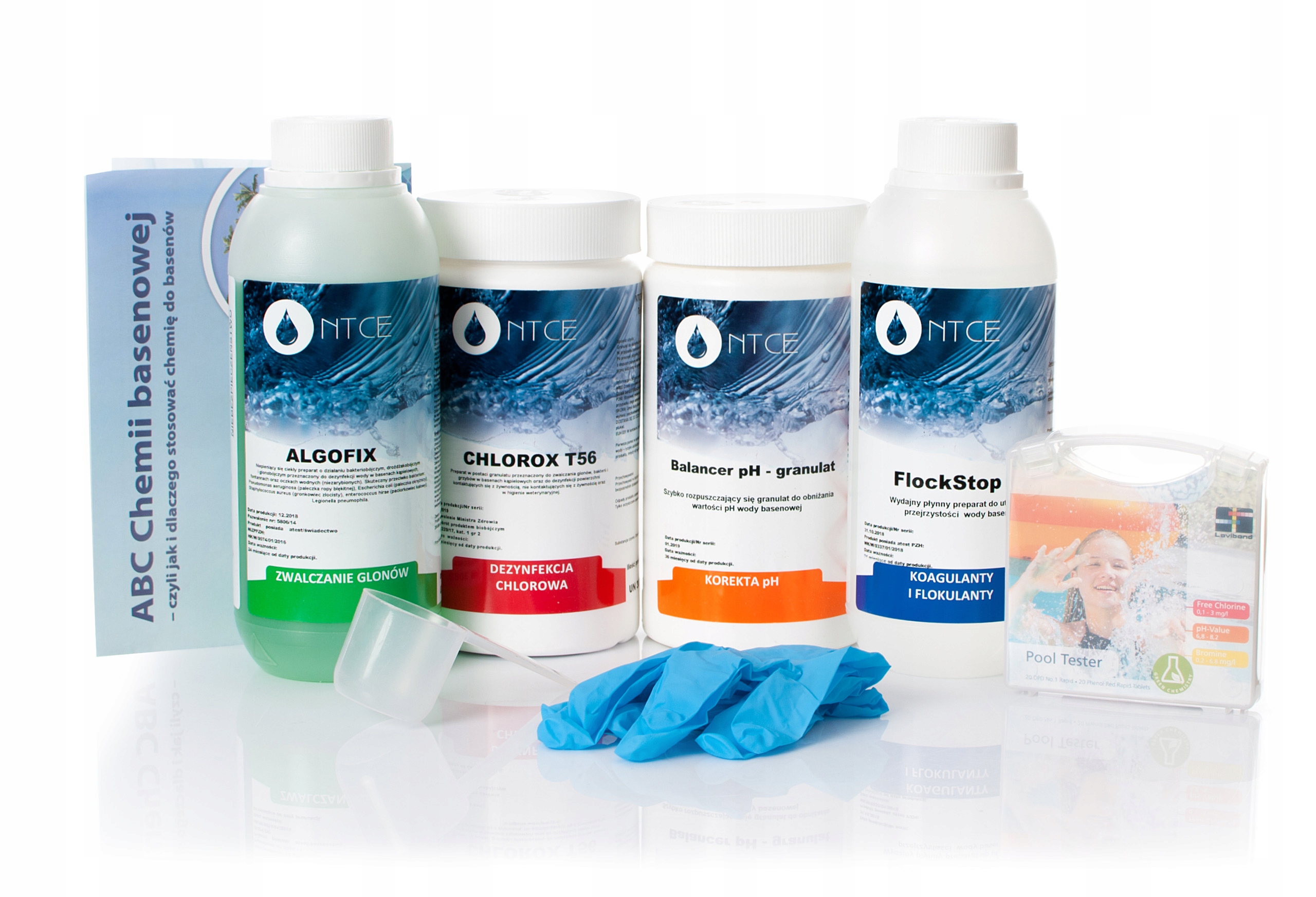 Chemia Basenowa do Basenu Zestaw 5w1 na Start Ntce