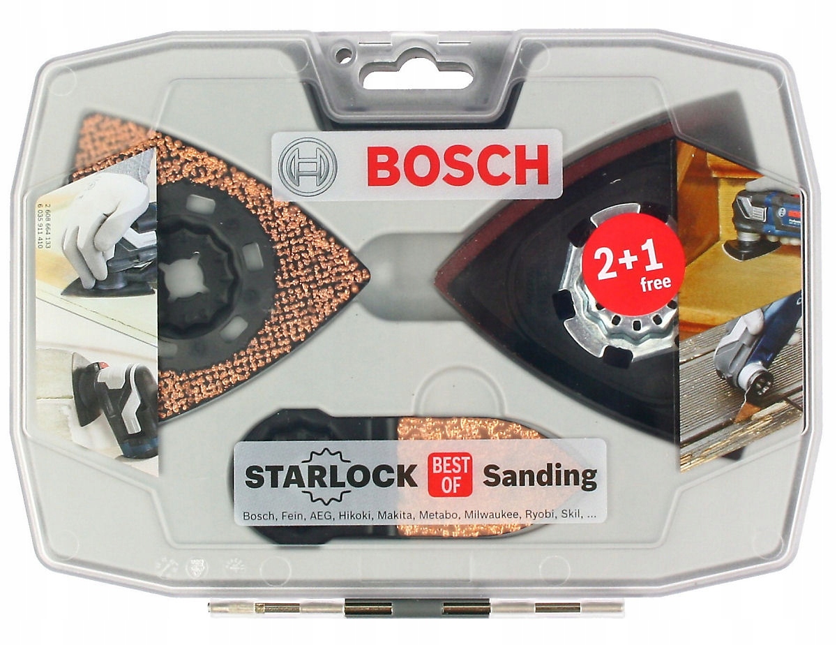 Bosch Zestaw 6 sztuk osprzętu do GOP/PMF STARLOCK 2608664133 Marka Bosch