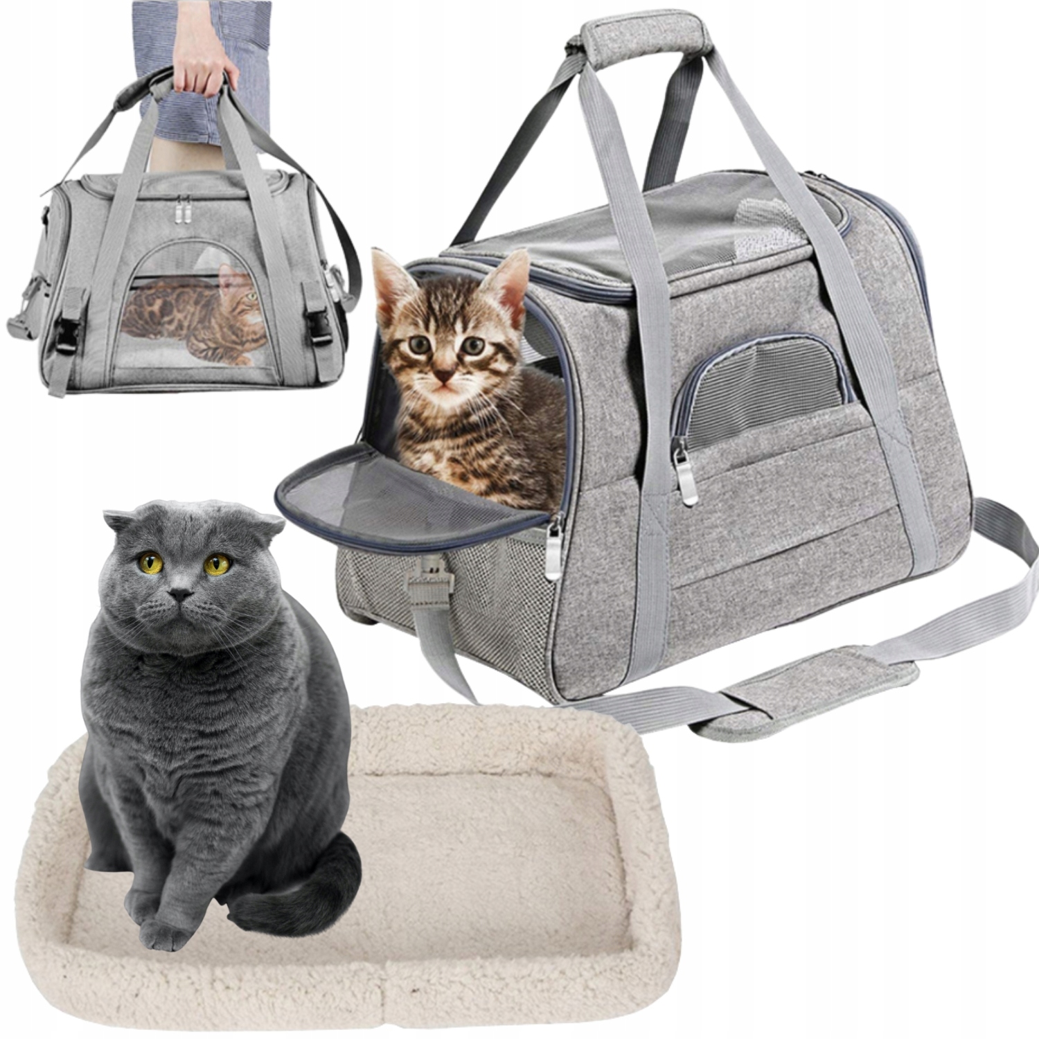 

Transporter Torba Dla Psa Kota Mocna Do 8KG