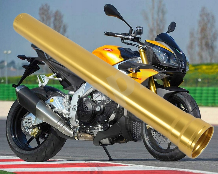 TopX Goleń Trubka laga tlumič Odpružení Aprilia Tuono 1000 V4 11+ 1 Ks
