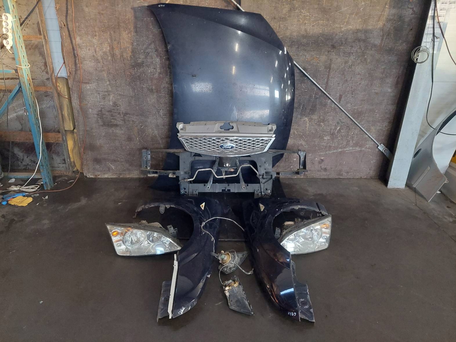 complete front bonnet bumper light fender FORD MONDEO MK3 LIFT V3