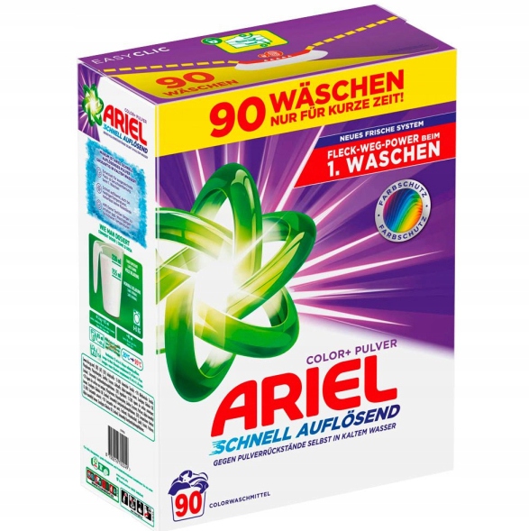 Levně Prací prášek Ariel Color 4,95 kg