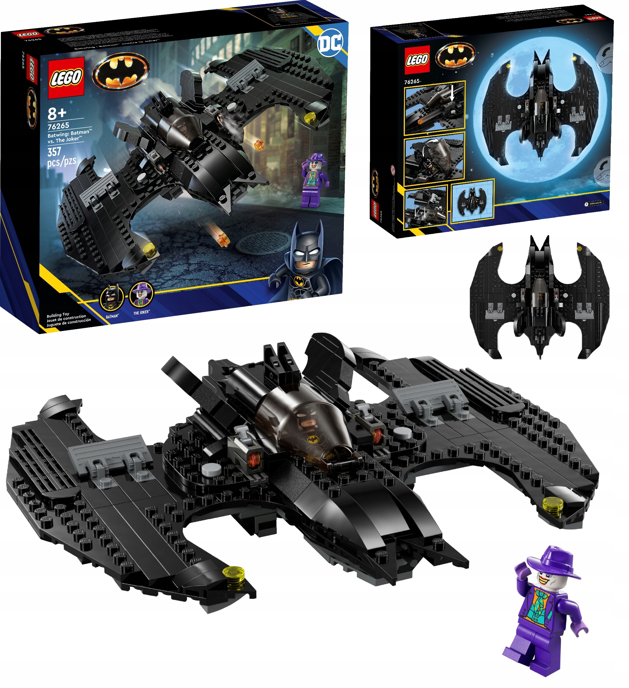 LEGO 76119 DC Comics Super Heroes Batmobile: w pogoni za Jokerem