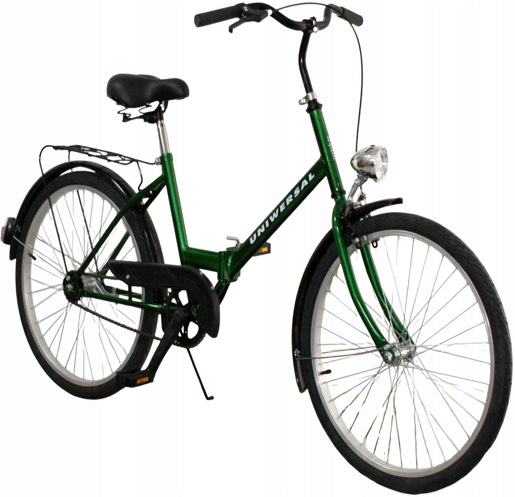 Rower składany, składak Jubilat, Wigry Uniwersal 20" zielony