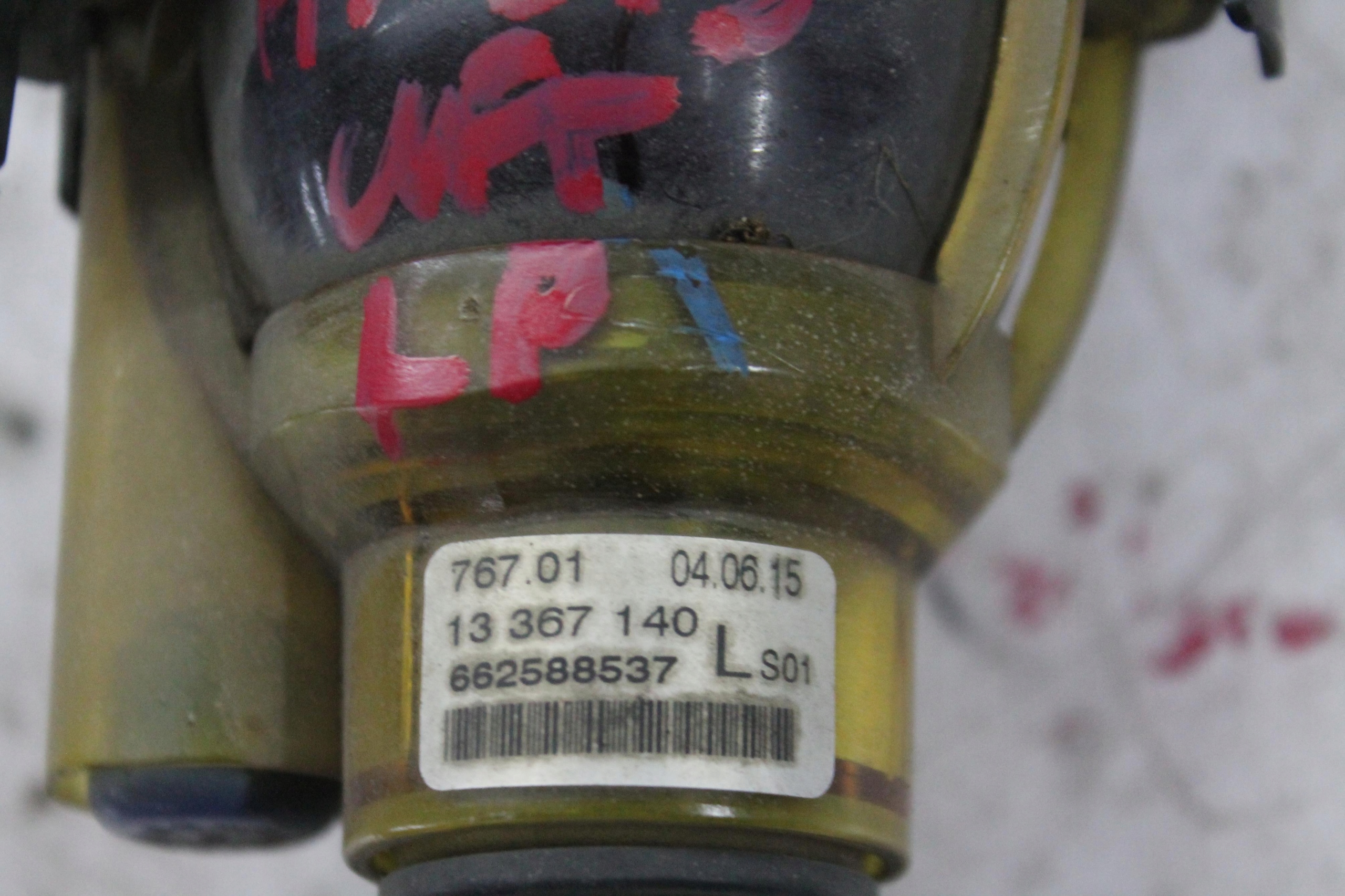 light fog light left front 13367140 ASTRA J IV LIFT 12-15