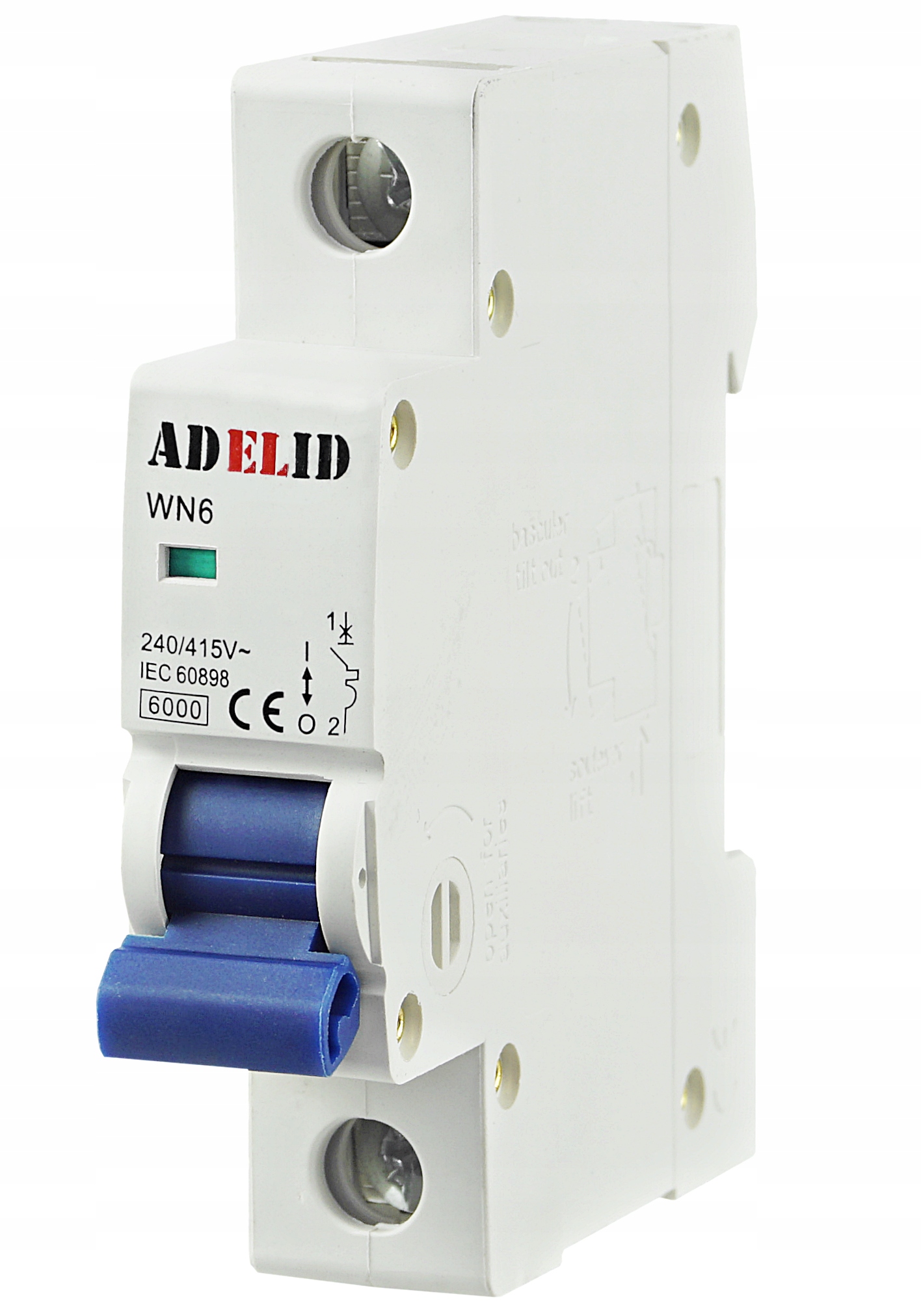 C1 WYŁĄCZNIK NADPRĄDOWY BEZPIECZNIK C 1A 1FAZ Kod producenta ROZŁĄCZNIK PRĄDOWY ESKA AUTOMATYCZNY 1P