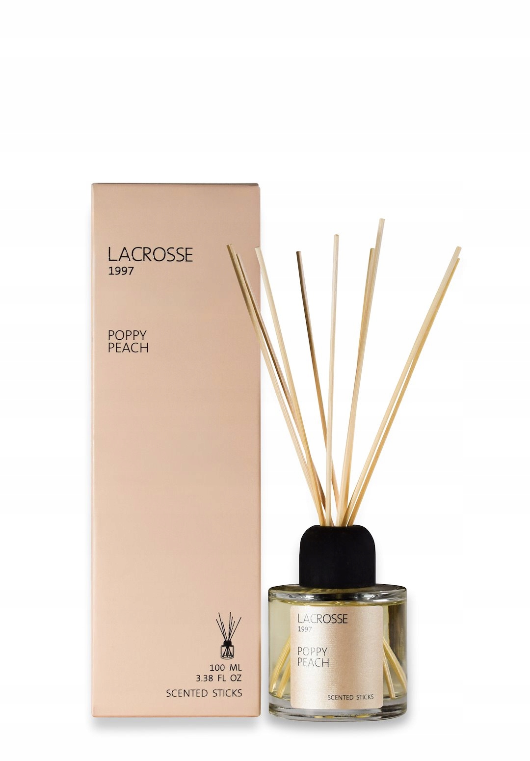 Lacrosse Classic Difuzér s vůní a tyčinkami 100 ml Poppy Peach