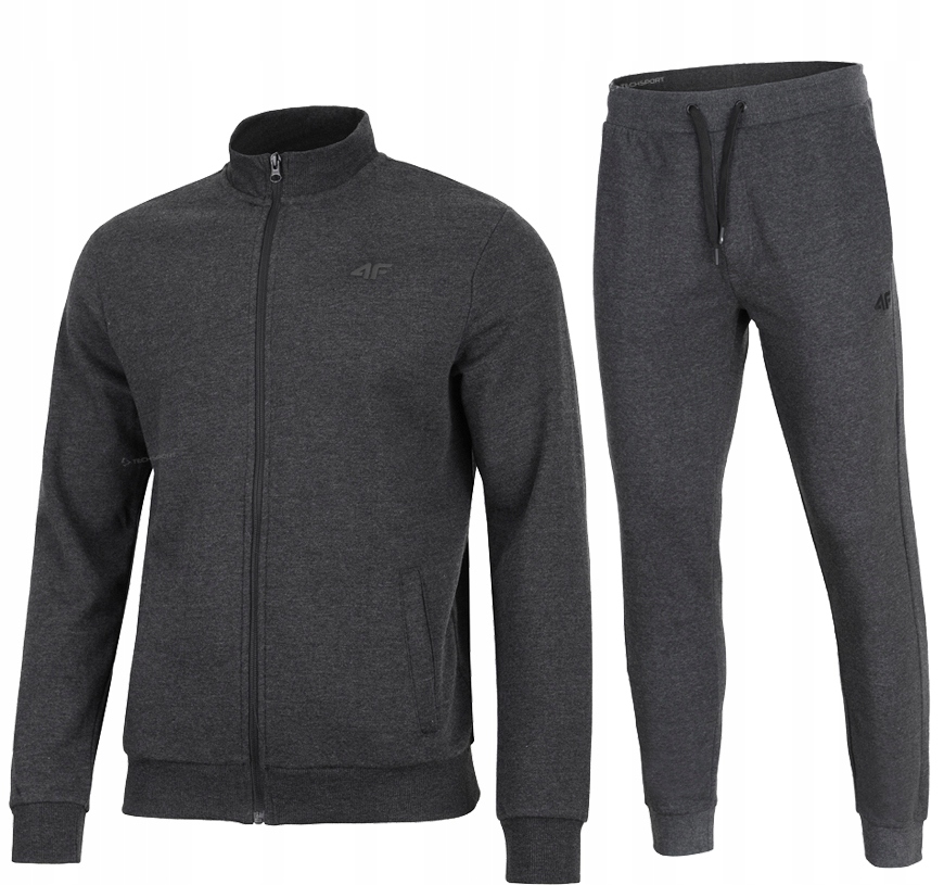 

4F Męski Dres Bawełna Komplet Bluza Spodnie XXL