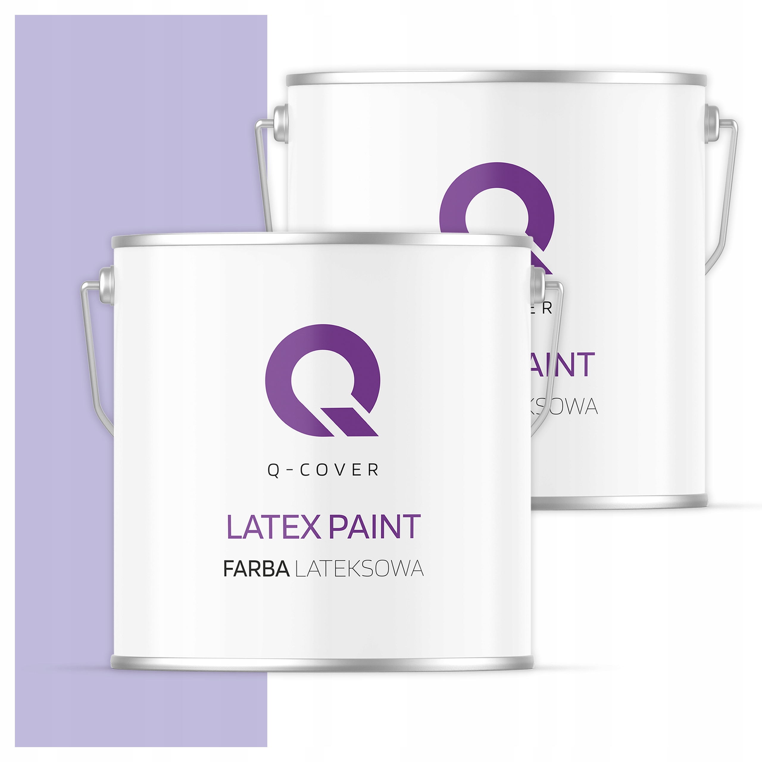 Latexová farba na interiér steny Stropy 5L Hlboká matná fialová svetlá