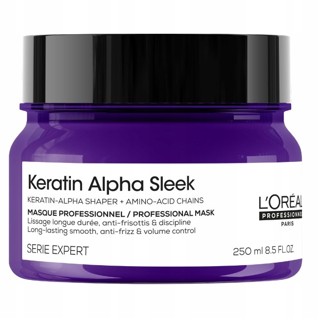Oreal Professionnel Keratin Alpha Sleek Vyhlazující Maska Na Vlasy