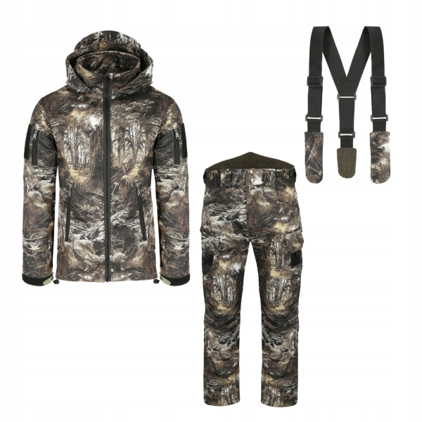 Komplet Przejściowy Bars Duspo Kamuflaż Szary Wilk Wodoodporny -1° do C 15