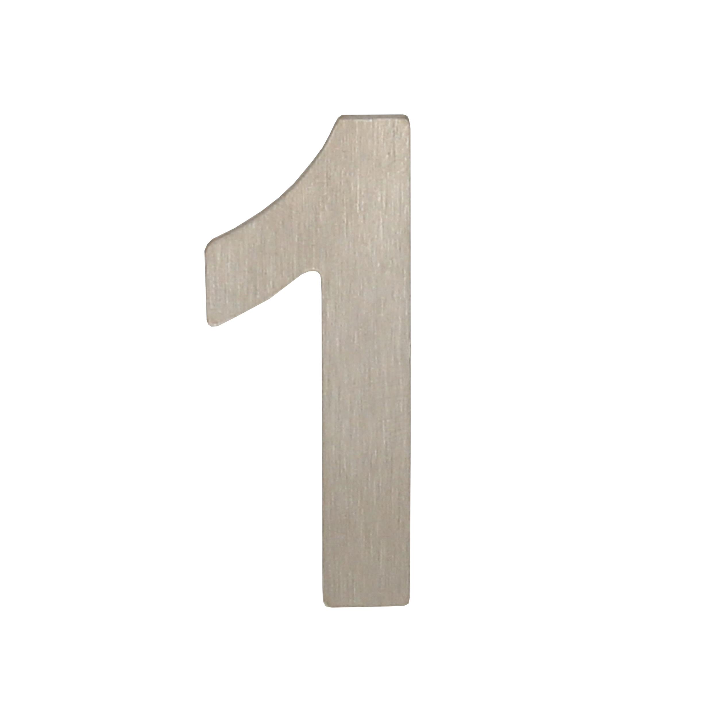 

Gamet Cyfra 1 samoprzylepna 50mm Inox nierdzewka