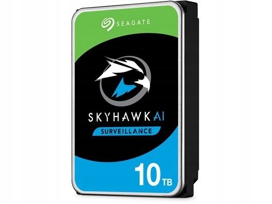 SEAGATE SkyHawkAI (3.5", 10TB, SATA III, 7200 obr./min) — 9