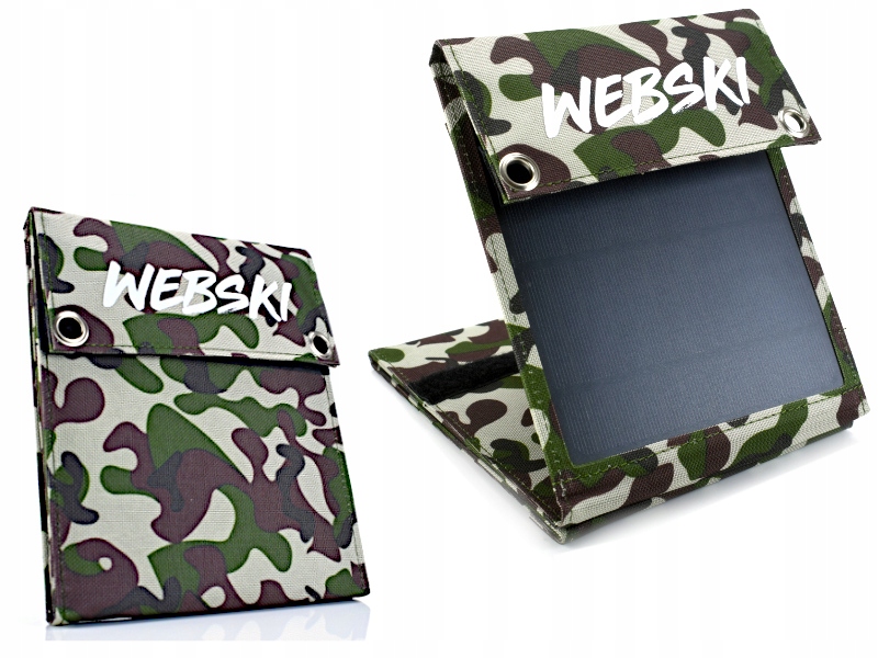 Solární solární turistická nabíječka 10W 3P