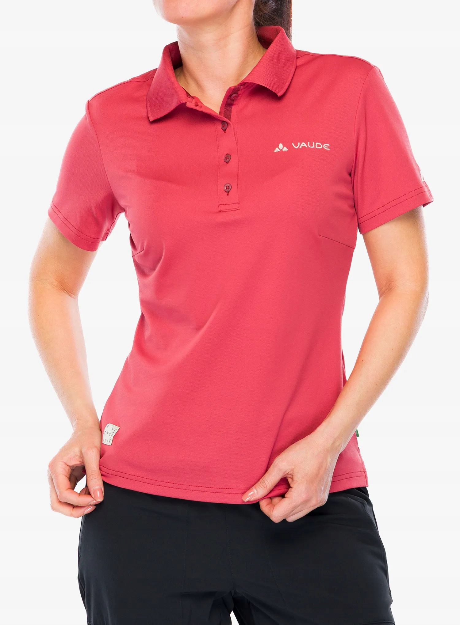 Tričko Vaude Essential Polo Shirt brick 36 (xs)