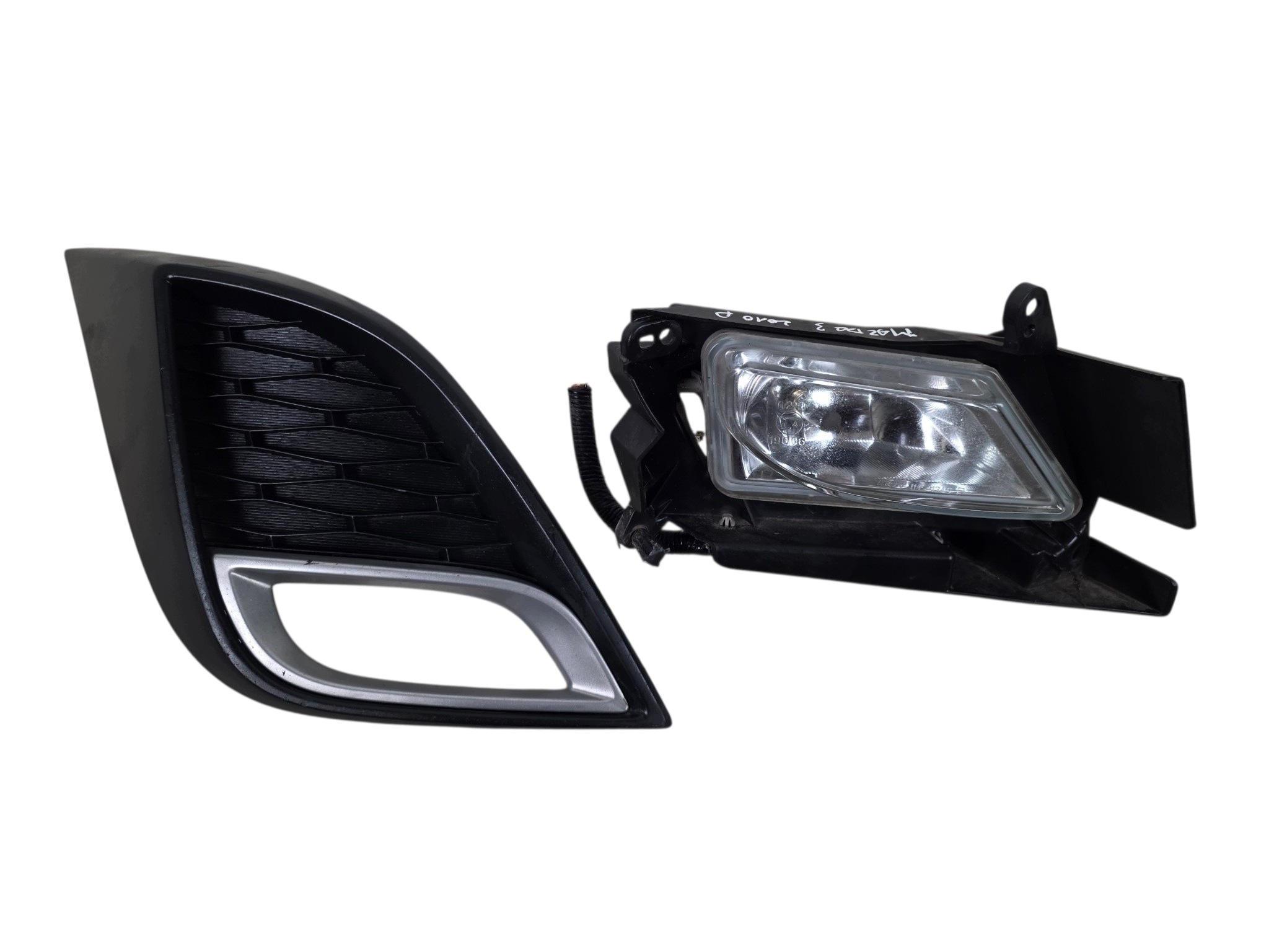 MAZDA 3 III BL 2010 fog light right + frame right ORG. BBS2-50C11 BBM5-51680