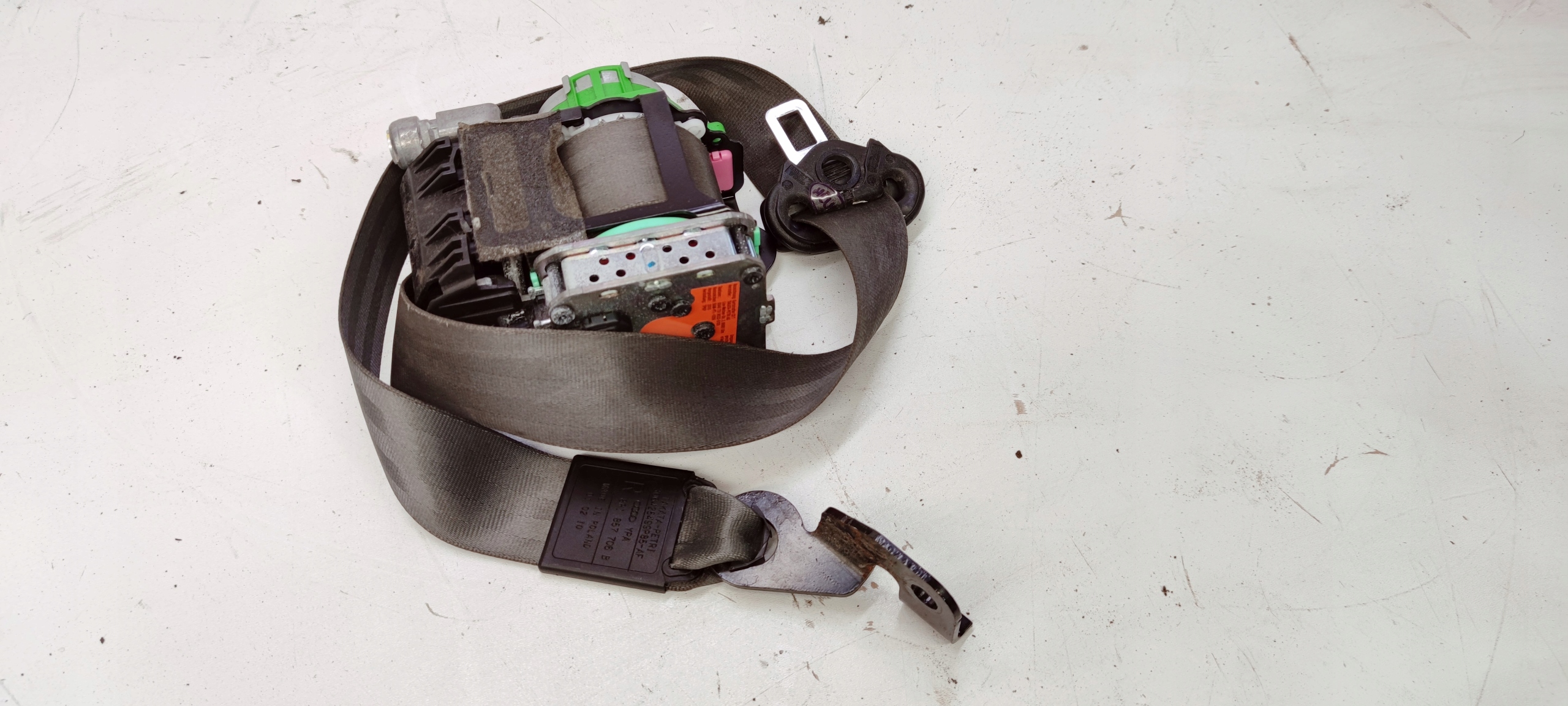 Gurten Sicherheits rechts AUDI Q5 8R1857706B grau