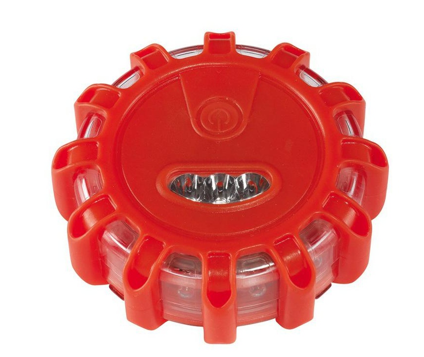 LAMPA OSTRZEGAWCZA LED BŁYSKOWA DYSK FLARA KOGUT