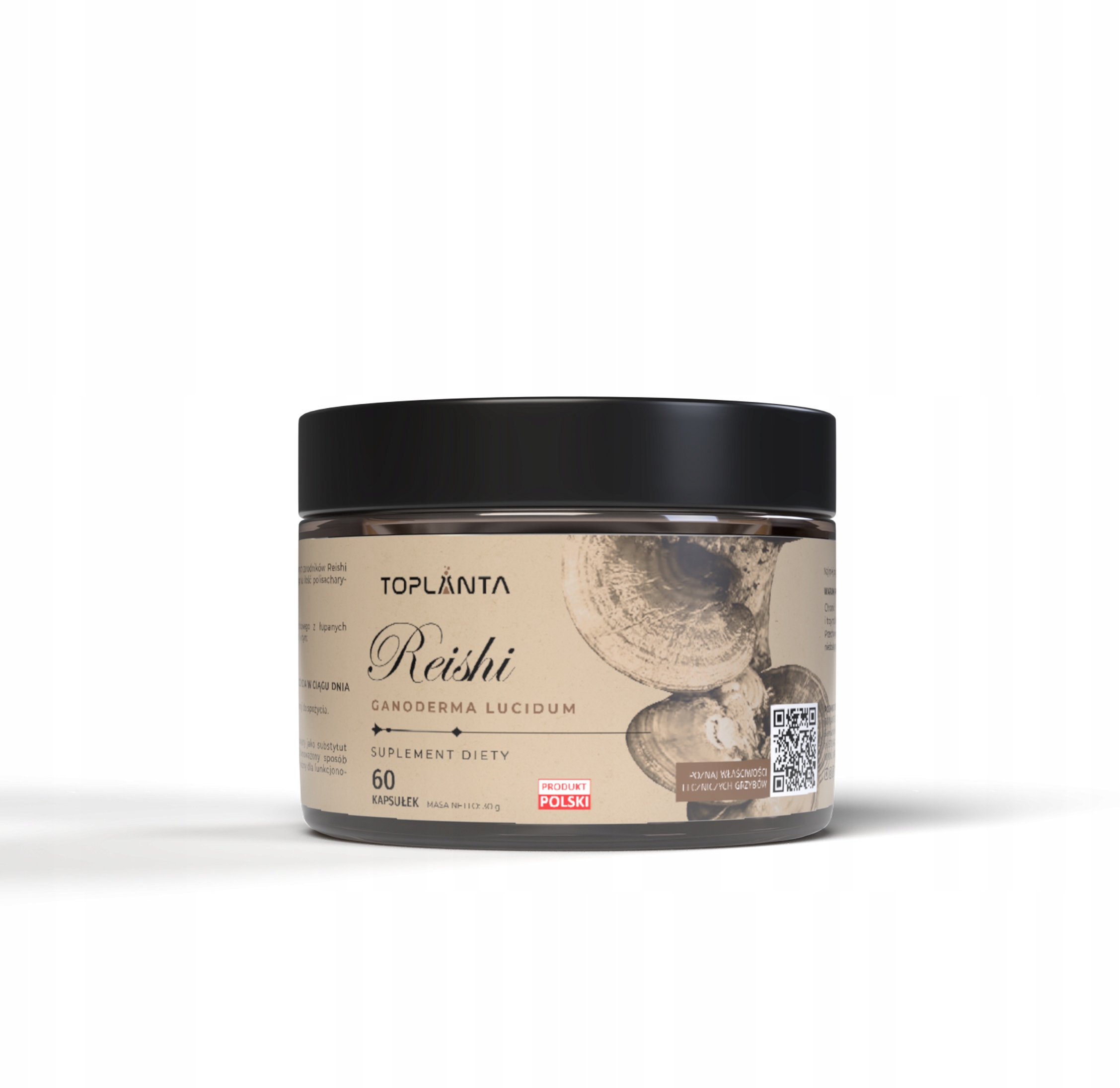 Reishi (Ganoderma lucidum)- ekstrakt standaryzowany ToPlanta